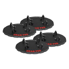 Lippert GrabPad Universal Permanent RV Jack Pad Large 10-12 Inch Jack Foot, 4 Pack 