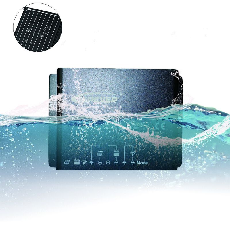 ACOPOWER 100W Foldable Solar Panel Kit wit Charge Controller image number 2