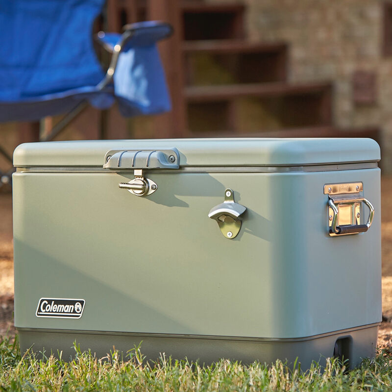 Coleman Reunion 54-Quart Steel Belted Matte Cooler image number 13