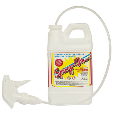 Toon-Brite Spray-on Fiberglass Cleaner With Sprayer, 1/2 Gallon