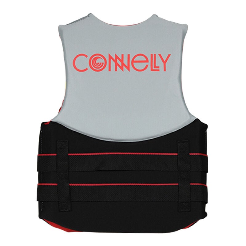 Connelly Junior Promo Neo Life Jacket, Boys, Gray/Orange image number 2