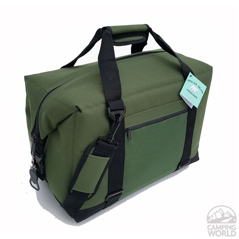 Polar Bear 24 Pack Cooler, Green image number 4