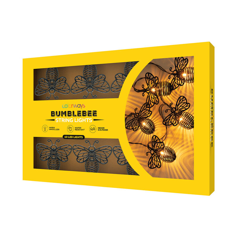 Colorways 10' Bumblebee String Light image number 3