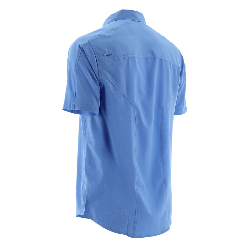 Huk Men's Next Level Short-Sleeve Woven Shirt image number 2