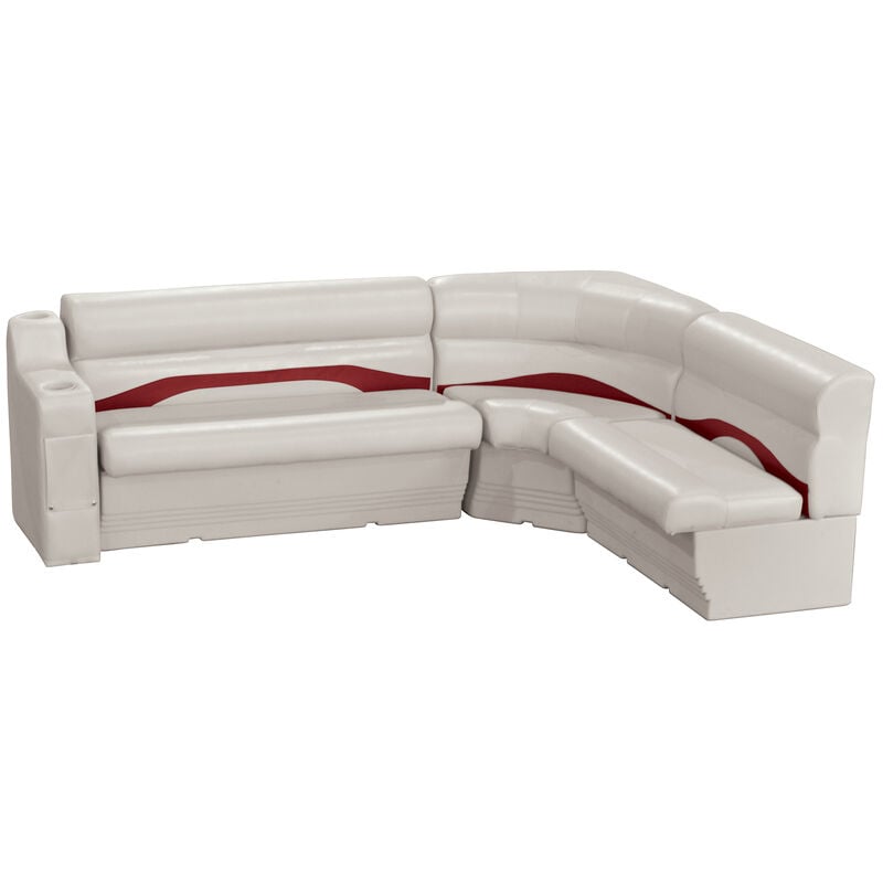 Toonmate Premium Pontoon Furniture Rear Wraparound Package, Platinum image number 1