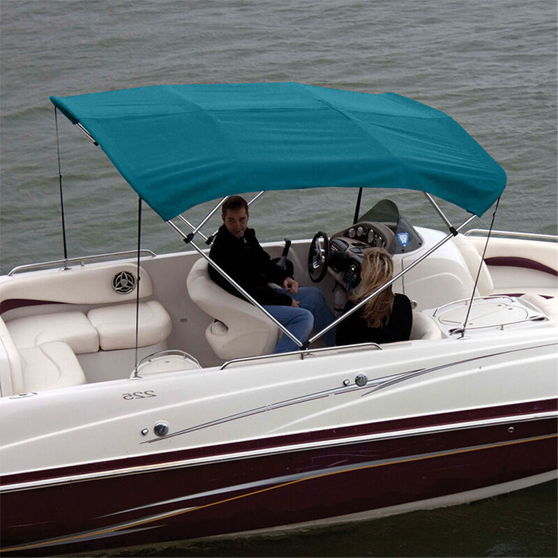 Shademate Polyester 4-Bow Bimini Top Fabric, 8'L x 54"H, 61"-66" Wide FABRIC ONLY image number 10