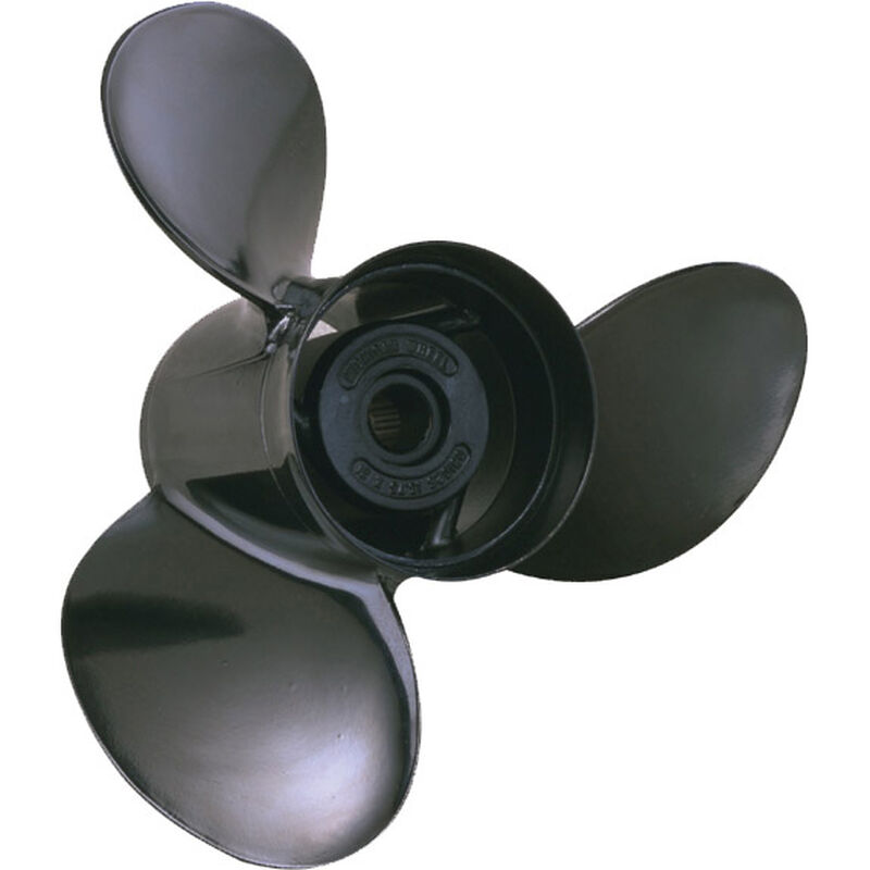 Michigan Wheel 3-Blade Prop, Pressed Rubber Hub / Aluminum, 12.5 dia x 23, RH image number 1