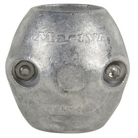 Martyr Anodes Streamlined 1-1/4" Shaft Anode, Aluminum