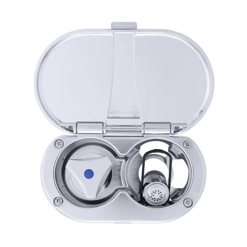 Ambassador Marine Trinidad Transom Shower, Cold Only, Hammer-Head Sprayer, Chrome/Black image number 5