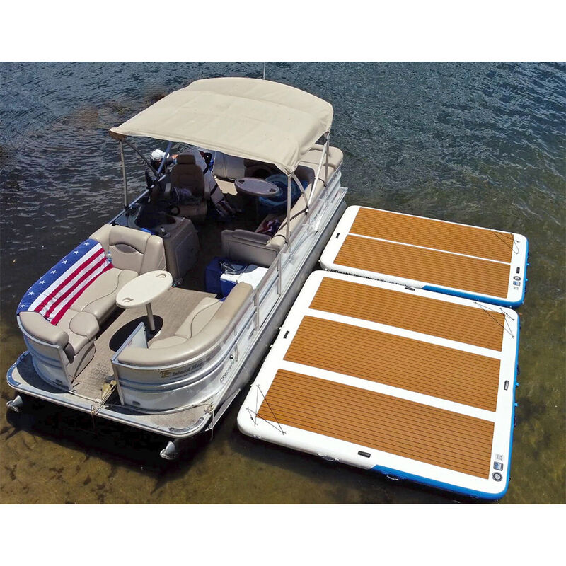 Island Hopper Inflatable Mega Yacht Dock, 10' x 10' image number 7