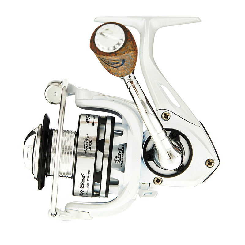 Favorite White Bird Spinning Reel image number 1