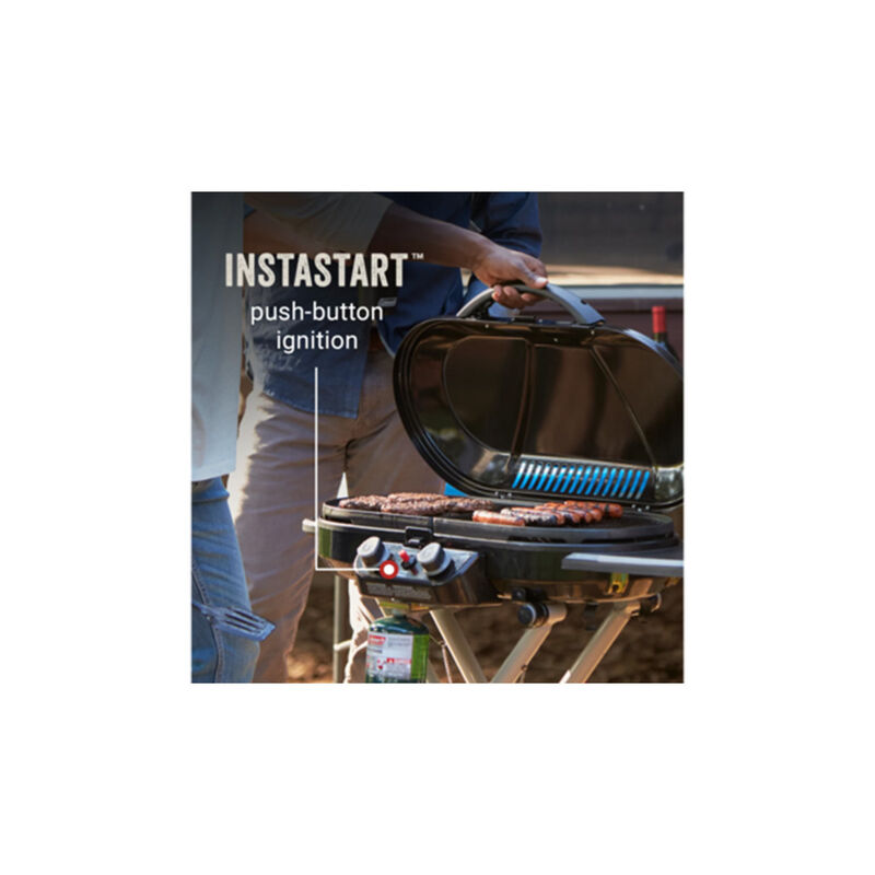 Coleman RoadTrip X-Cursion 2-Burner Portable Gas Grill, Red image number 2