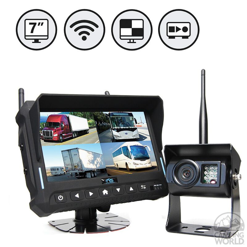 RVS Quad View Wireless Backup Camera System image number 3