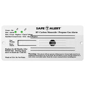 Safe-T-Alert 35 Series Flush Mount Dual LP & Carbon Monoxide Alarm, White