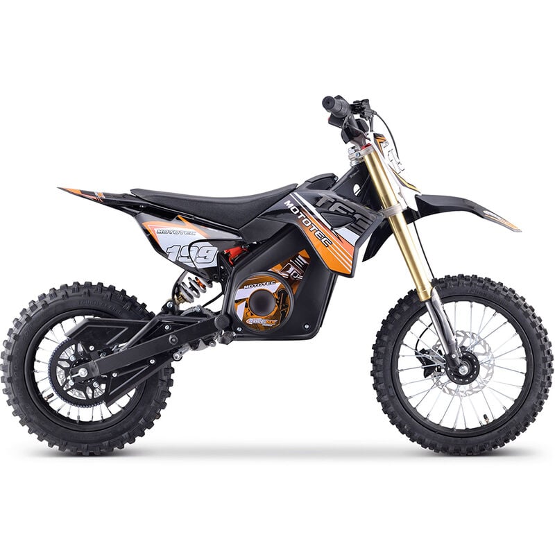 MotoTec 48V 1500W Pro Lithium Electric Dirt Bike image number 3