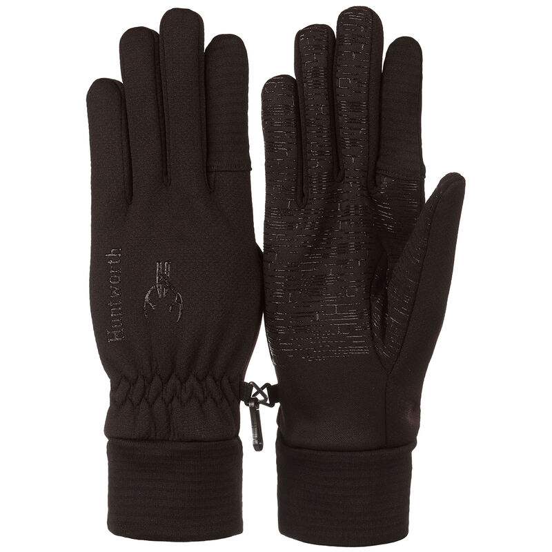 Huntworth Men's Full-Finger Liner Glove, Black image number 1