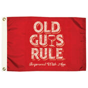 Old Guys Rule Flag, Improved With Age