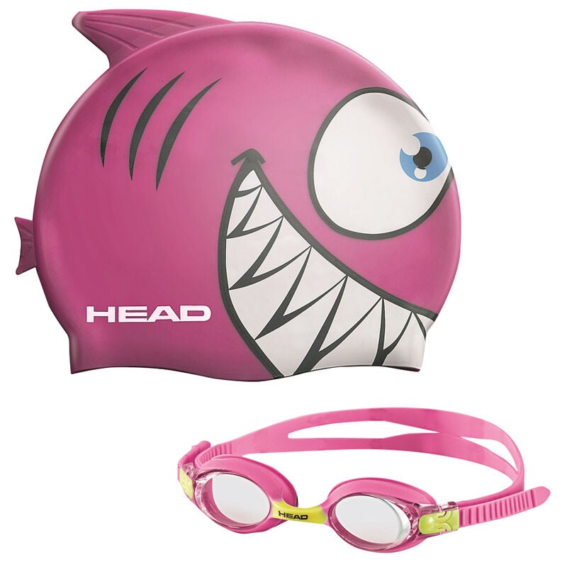 Head Meteor Kid's Goggles And Swim Cap Set image number 2