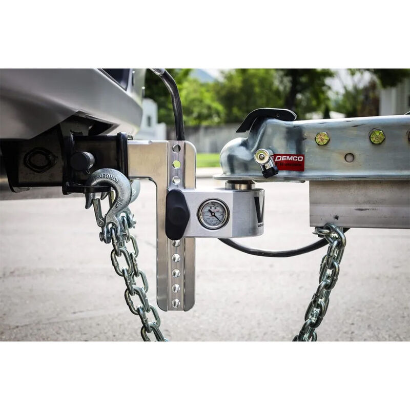 Weigh Safe Drop Hitch, 6" Drop, 2" Shaft, 2"/2-5/16" Tow Balls image number 2