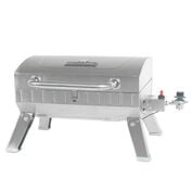 Venture Forward Stainless Steel Portable Propane Gas Grill w/ 20lb Conversion Hose