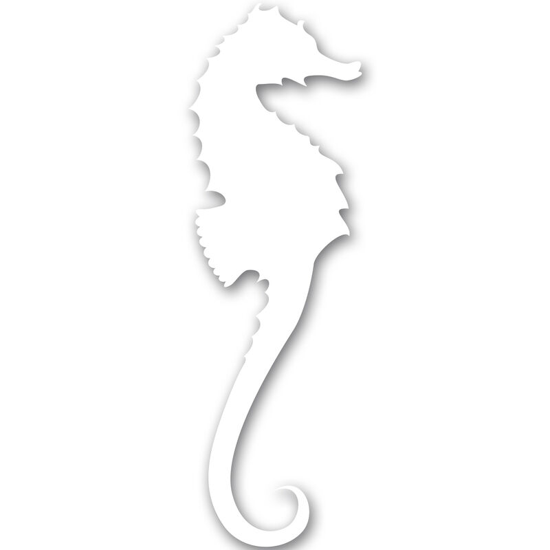 Sea Horse Vinyl Decal image number 16