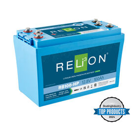 RELiON RB100-HP 12V 100Ah Deep Cycle Lithium Starting Battery, Group 31