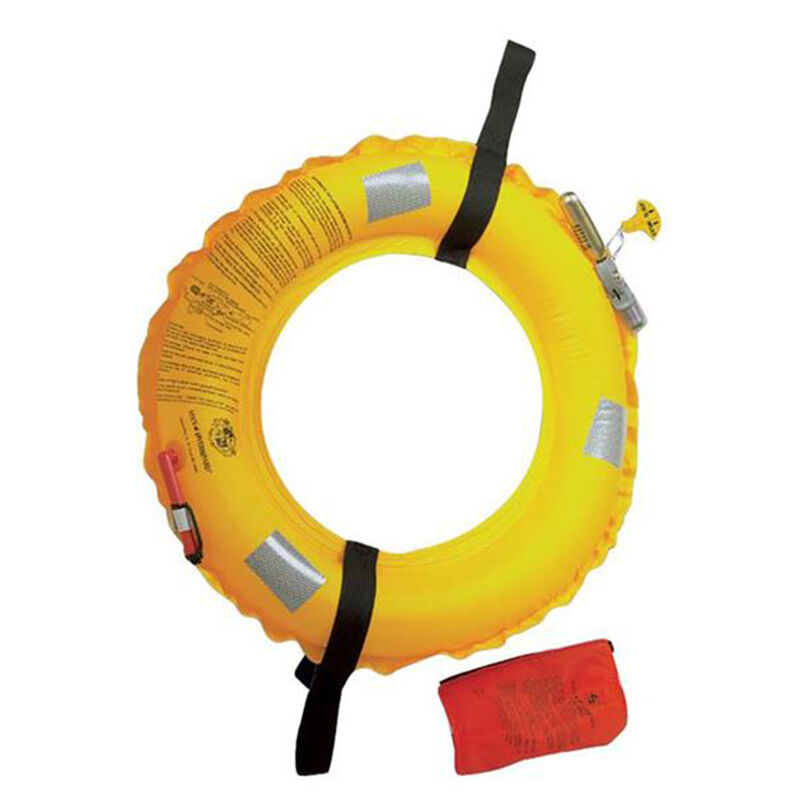 Stearns I014 Man Overboard Inflatable Life Ring image number 1