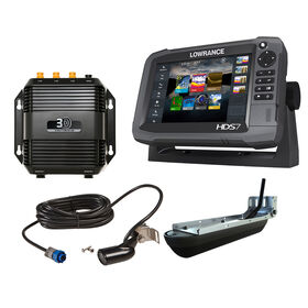 Lowrance HDS-7 Gen3 Insight Fishfinder/Chartplotter Bundle With StructureScan 3D