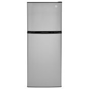 GE 9.8 Cu. Ft. 12V DC Power Top-Freezer Refrigerator, Stainless Steel