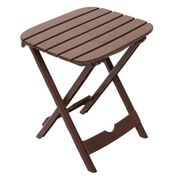 Quik-Fold Tag Along Table, Brown