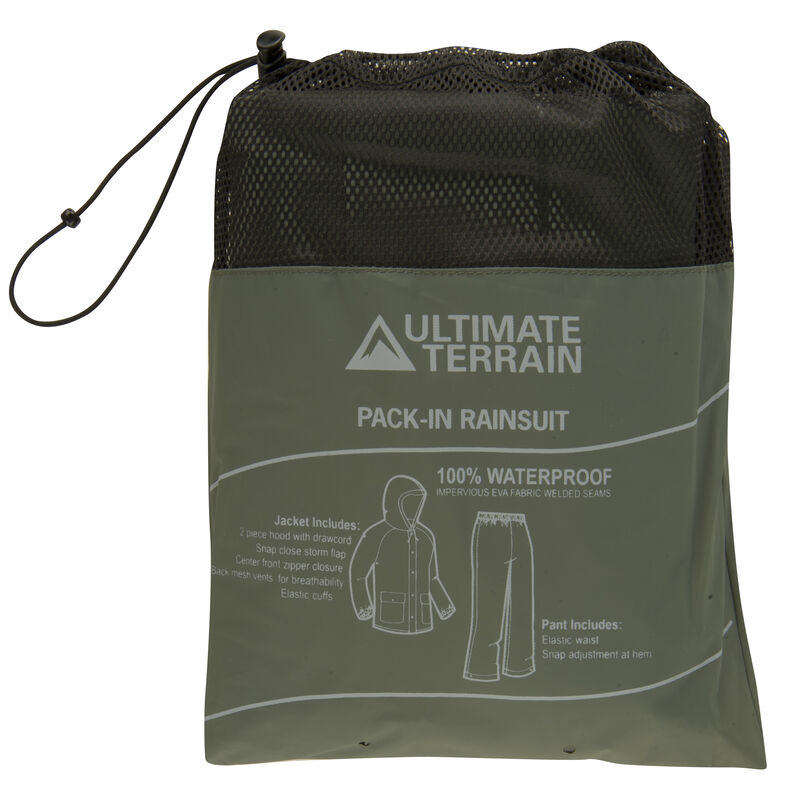 Ultimate Terrain Unisex Pack-In Rain Suit image number 29