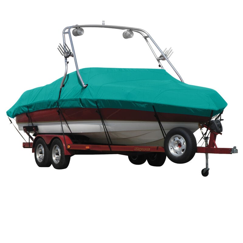 Sunbrella Boat Cover For Moomba Mobius Lsv W/Wakeboard Tower Covers Platform image number 16