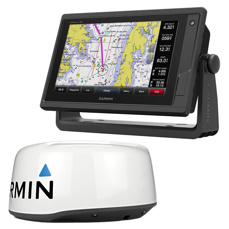 Garmin GPSMAP 942xs Touchscreen Chartplotter/Sonar With GMR18 HD + Radar image number 1