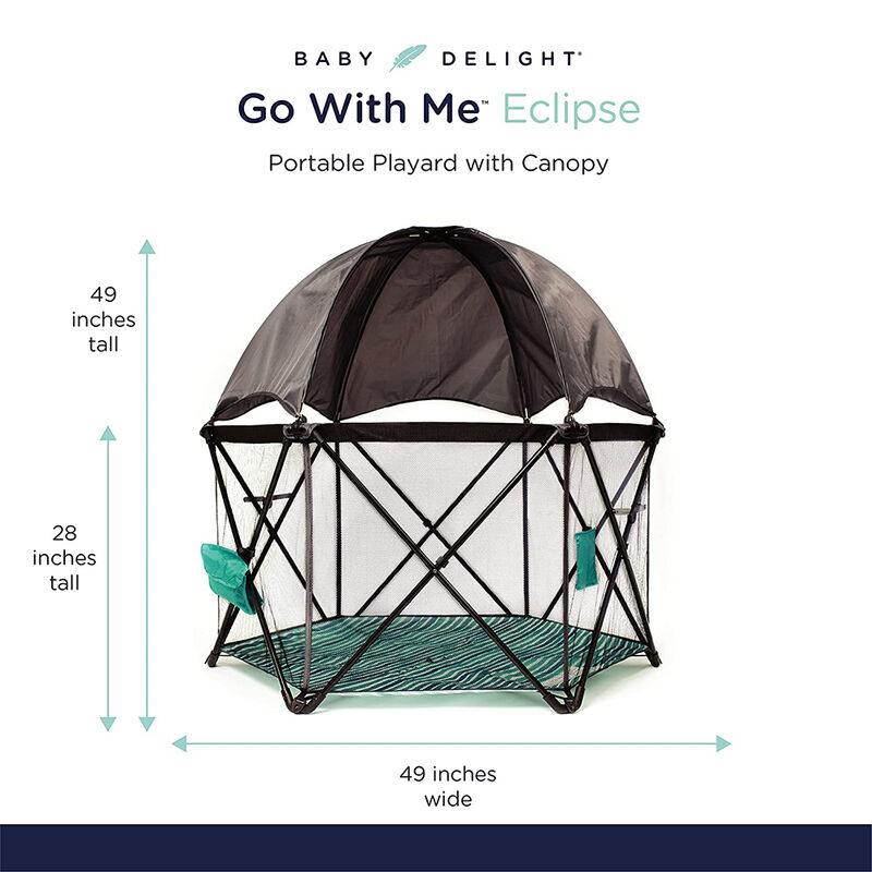 Go With Me Eclipse Portable Playard with Canopy image number 5