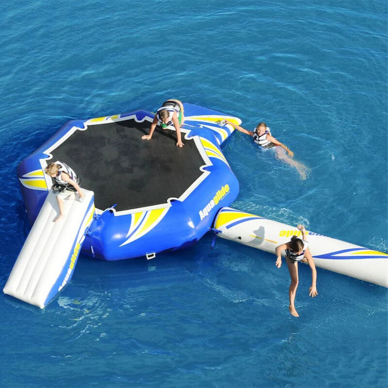 Aquaglide Rebound 20 Aquapark with Slide and I-Log image number 3