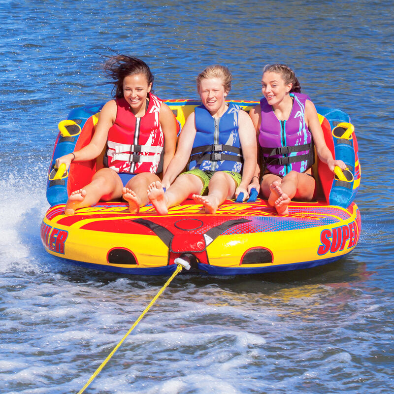 Gladiator Super Brawler 3-Person Towable Tube image number 3