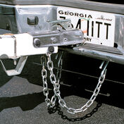 Tie Down 31" Safety Chain with S-Hook, 1/4"