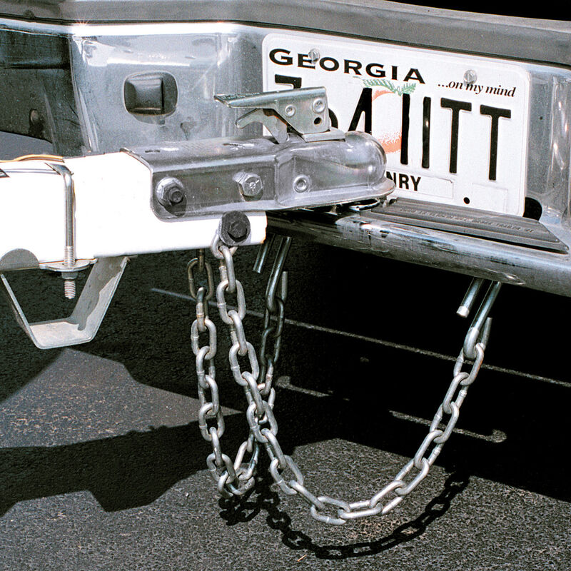 Tie Down 31" Safety Chain with S-Hook, 1/4" image number 1