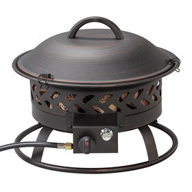 Endless Summer 18.5" LP Gas Portable Outdoor Fire Pit