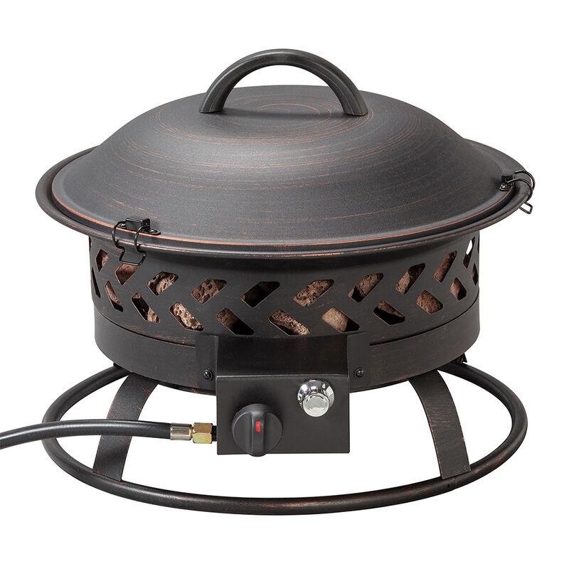 Endless Summer 18.5" LP Gas Portable Outdoor Fire Pit image number 1