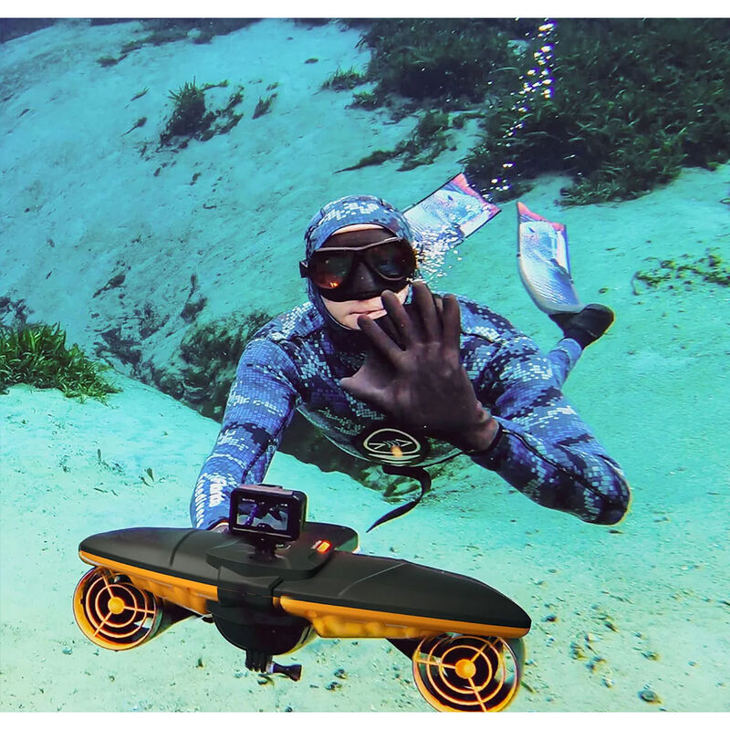 Sublue Navbow+ Underwater Scooter in Flame Orange image number 3