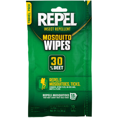 Repel Insect Repellent Mosquito Wipes