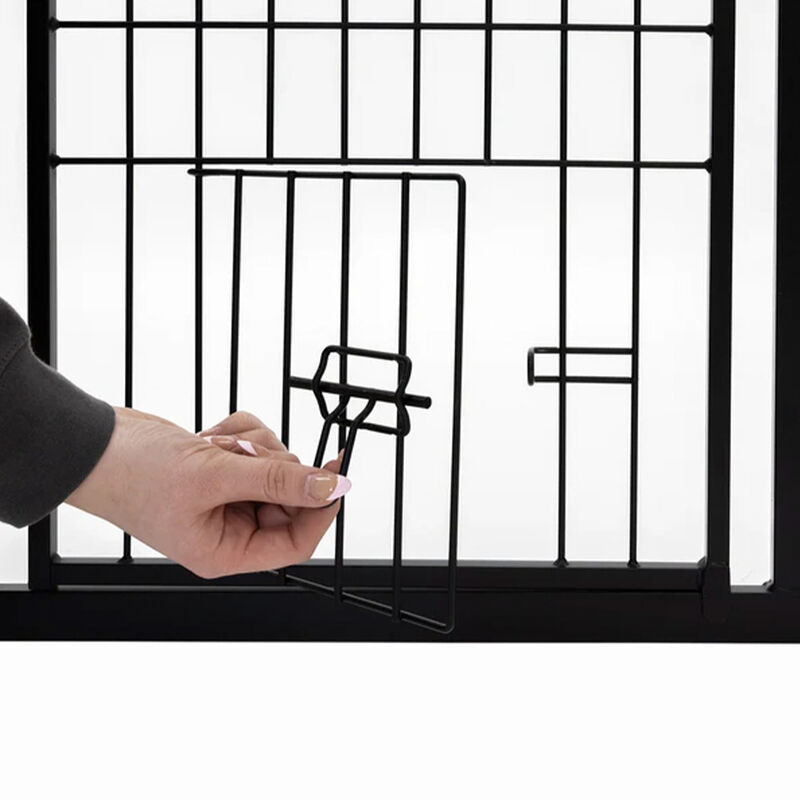 Carlson Outdoor Extra Tall Super Wide Pet Pen and Gate with Small Pet Door image number 8