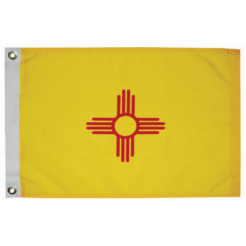New Mexico State Flag, 12" x 18" image number 1
