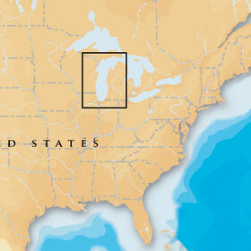 Navionics Platinum+ Map, Lake Michigan - SD Cartridge