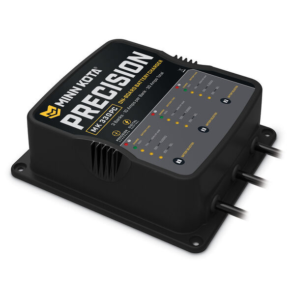 Minn Kota OnBoard Precision Charger 3 Banks, 10 Amps Overton's