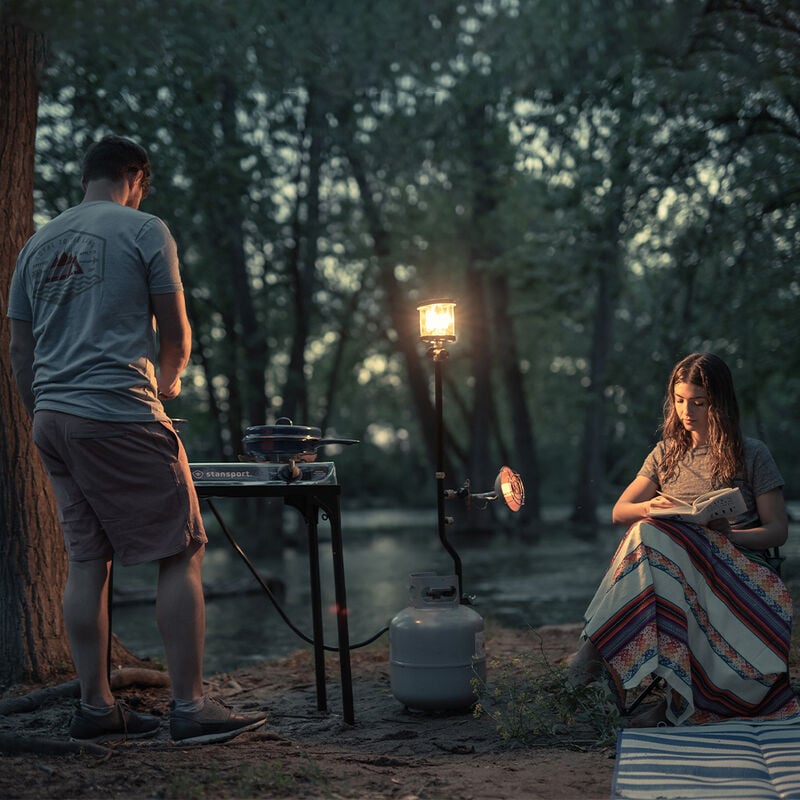 Stansport Appliance-to-Post Propane Hose, 10'L image number 2