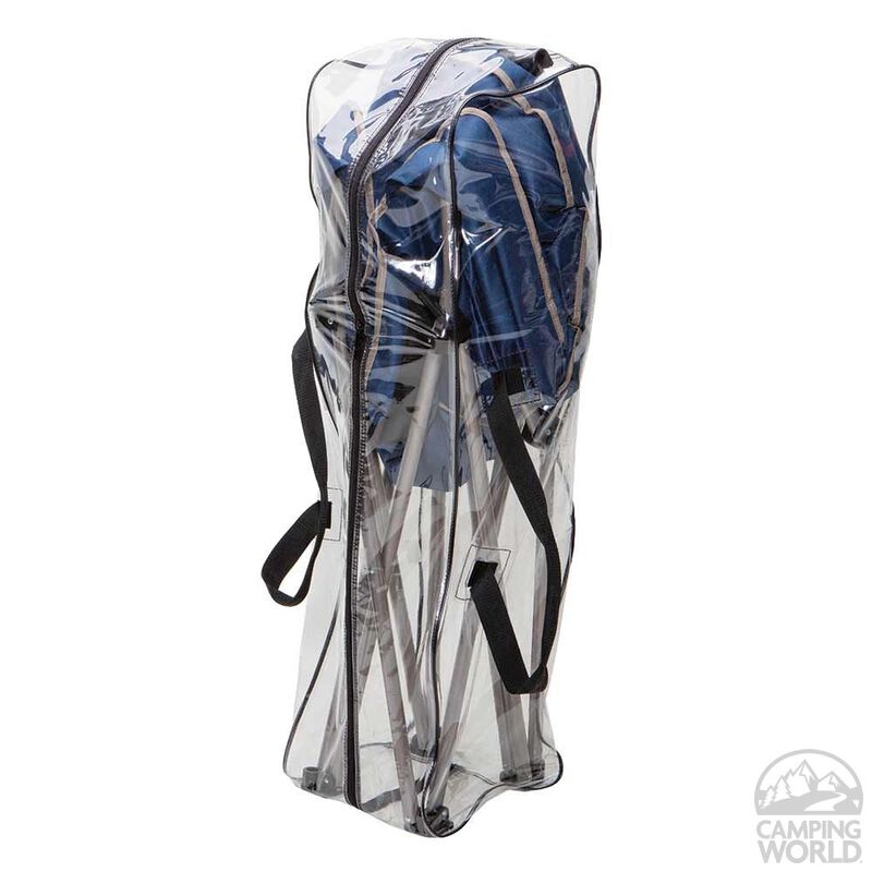 Rocking Bag Chair, Blue and Gray image number 6