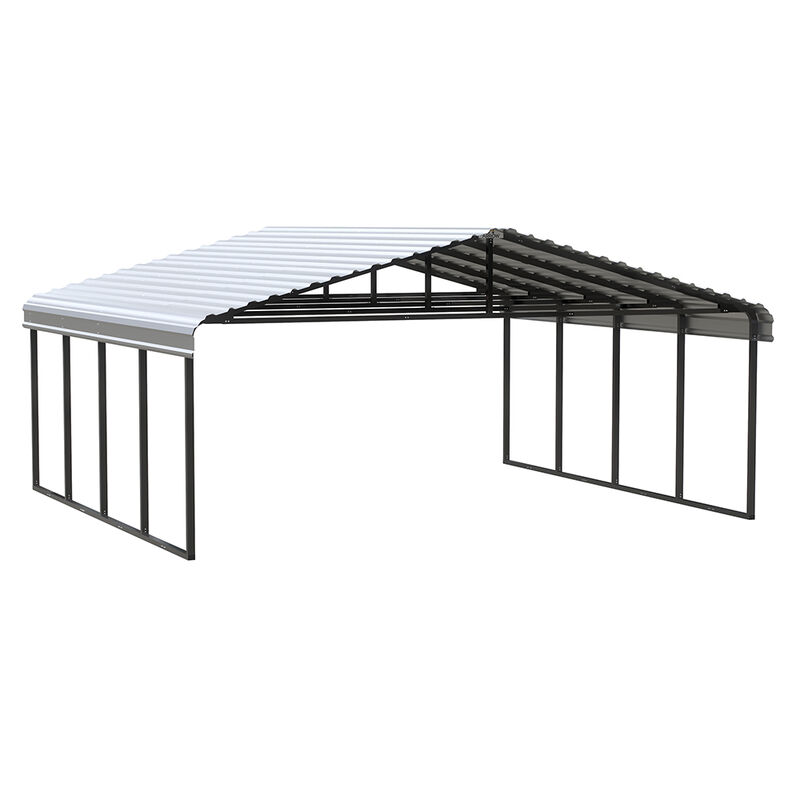 ShelterLogic Arrow Carport, 20'W x 20'L x 9'H image number 1