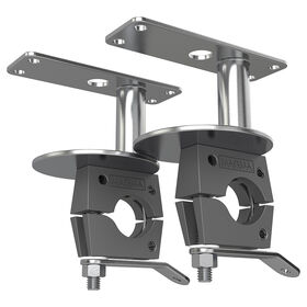 Magma Crossover Single Firebox Dual Round Rail Mounts, 1-1/2" dia. Rails